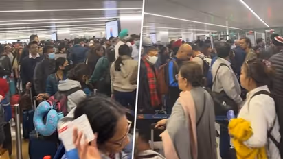 Chaos and delays at Delhi Airport; Minister Scindia makes surprise check as T3 choke-up continues