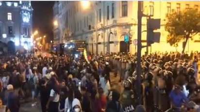 పెరూలో రాజకీయ సంక్షోభం.. హింసాత్మక ఘర్షణల్లో ఇద్దరి మృతి.. 20 మందికి గాయాలు