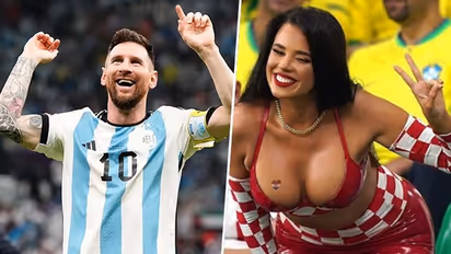 Messi supporters troll Qatar World Cup's 'hottest fan' Ivana Knoll ahead of Argentina vs Croatia semi-finals
