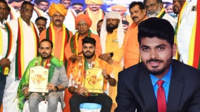 ಗದಗ: ಏಷ್ಯಾನೆಟ್ ಸುವರ್ಣ ನ್ಯೂಸ್ನ ಆ್ಯಂಕರ್ ಅರುಣ್ ಹೂಗಾರ್ಗೆ ಗೌರವ ಸನ್ಮಾನ