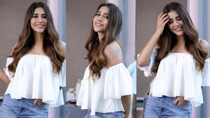 నభా పాప భుజాలపై నుండి జారిపోతున్న టాప్... టైట్ జీన్స్ లో హాట్ ఫోజులకు మనసు పారేసుకుంటున్నారు కుర్రాళ్ళు