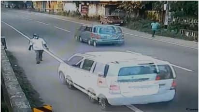 പ്രഭാത സവാരിക്കിടെ കാറിടിച്ച് ഗൃഹനാഥന് മരിച്ചു; സിസിടിവി ദൃശ്യം പുറത്ത്