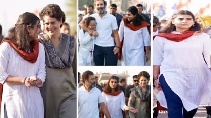 भांजी मियारा को यात्रा में लाने का राहुल गांधी का है मास्टर प्लान, जानिए इसके मायने...और देखिए वो तस्वीरें