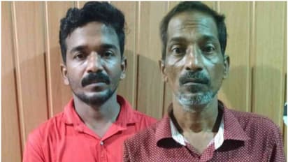 മദ്യ ലഹരിയില് വീട്ടിലെത്തിയ പിതാവിനെ മകന് തലയ്ക്കടിച്ച് ബോധം കെടുത്തി; മകന് അടക്കം രണ്ട് പേര് അറസ്റ്റില്