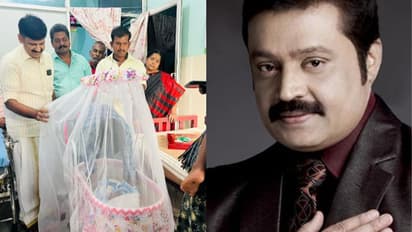 കടുകുമണ്ണ ഊരിലെ  അമ്മക്കും കുഞ്ഞിനും സുരേഷ്ഗോപിയുടെ സമ്മാനം; പുതിയ തൊട്ടിലും സഹായധനവും കൈമാറി  