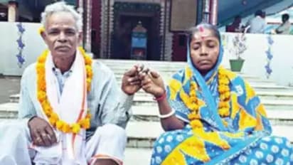 മക്കളാരും അടുത്തില്ല, ഏകാന്തജീവിതത്തിനൊടുവിൽ 70 -കാരനും 65 -കാരിയും വിവാഹിതരായി