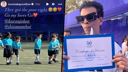 Kareena Kapoor cheers for Taimur at Sports Day while Karan Johar flaunts daughter Roohi certificate