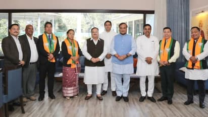 മേഘാലയയില് നാല് എംഎല്എമാര് ബിജെപിയില് ചേര്ന്നു