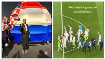 FIFA World Cup 2022: Karisma Kapoor enjoys Argentina Vs Croatia match; shares her experience on Instagram 