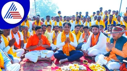 ಸಚಿವ ಅಶ್ವತ್ಥನಾರಾಯಣ ನೇತೃತ್ವದಲ್ಲಿ ರಾಮ ಮಂದಿರಕ್ಕೆ ಬೆಳ್ಳಿ ಇಟ್ಟಿಗೆ, ರೇಷ್ಮೆ ಸೀರೆ ಸಮರ್ಪಿಸಿದ ರಾಮನಗರ ಭಕ್ತರು