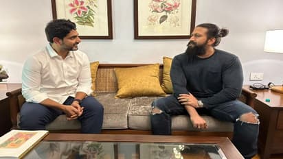 నారా లోకేష్తో కేజీఎఫ్ స్టార్ యష్ భేటీ.. వైరల్ అవుతున్న ఫొటోలు..