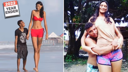 YEAR ENDER 2022 : 7 फीट की बीवी और 5 फीट का पति, इस साल इस वजह से चर्चा में रहा ये अनोखा कपल