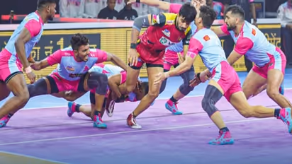 Pro Kabaddi League: அரையிறுதியில் பெங்களூரு புல்ஸை வீழ்த்தி ஃபைனலுக்கு முன்னேறியது ஜெய்ப்பூர் பிங்க் பாந்தர்ஸ்