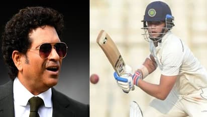 மகன் அர்ஜுன் அடித்த முதல் சதம்.. ஒரு தந்தையாக சச்சின் டெண்டுல்கர் பெருமை  