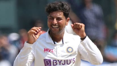 டெஸ்ட் கிரிக்கெட்டில் அனில் கும்ப்ளே, அஷ்வின் சாதனையை முறியடித்த குல்தீப் யாதவ்