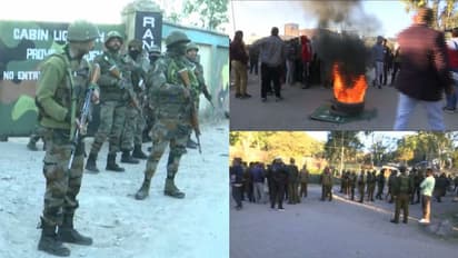 జమ్మూ కాశ్మీర్ రాజౌరి ఆర్మీ క్యాంపు సమీపంలో కాల్పులు.. ఇద్దరు పౌరులు మృతి..స్థానికుల నిరసనలు