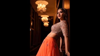 నేలపై నడిచే చందమామ ఇదిగో.. వెన్నెల వెలుగు మింగేసినట్లు నభా నటేష్ మెరుపులు 