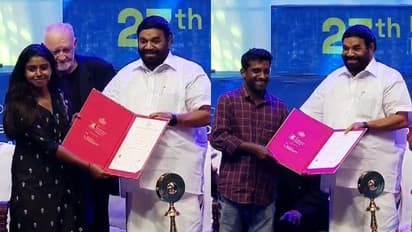 രാജ്യാന്തര ചലച്ചിത്ര മേളയിൽ തിളങ്ങി ഏഷ്യാനെറ്റ് ന്യൂസ്: രാജീവിനും എയ്ഞ്ചലിനും പുരസ്കാരം