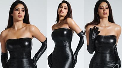 అందాన్ని ప్రాణంగా భావించిన శ్రీదేవి కూతురు జాన్వీని ఇలా చూస్తే... టైట్ బాడీకాన్ డ్రెస్ లో స్టార్ కిడ్