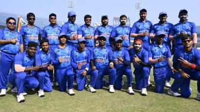 హ్యాట్రిక్ కొట్టిన టీమిండియా... వరుసగా మూడోసారి అంధుల టీ20 వరల్డ్ కప్ 2022 టైటిల్ కైవసం...