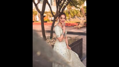 ట్రెడిషనల్ లుక్ లో రకుల్ ప్రీత్ సింగ్ అందాల విందు.. వోణీ తీసేసి మరీ రెచ్చగొడుతున్నస్టార్ బ్యూటీ!