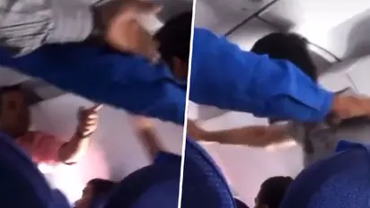 Passengers’ heated argument on flight, goes viral; watch video