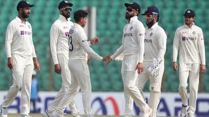 IND vs BAN First Test: அக்‌ஷர், குல்தீப் சுழலில் சுருண்ட வங்கதேசம்: முதல் டெஸ்டில் முத்திரை பதித்த இந்தியா!