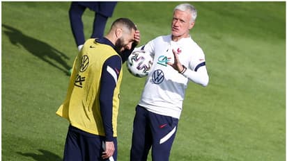 ഫ്രഞ്ച് പ്രസിഡന്റിന്റെ വമ്പന് ക്ഷണം നിരസിച്ച് കരീം ബെന്സേമ; കാരണം പരിശീലകനോടുള്ള നീരസം? ആരാധകര്ക്ക് നിരാശ