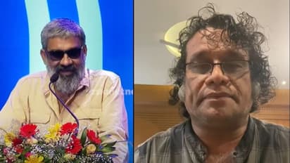 'രഞ്ജിത്തിന്റെ മടമ്പിത്തരത്തിനെതിരെ ഉള്ള പ്രതിഷേധം'; കൂവിയും കുരച്ചും ഹരീഷ് പേരടി- വീഡിയോ