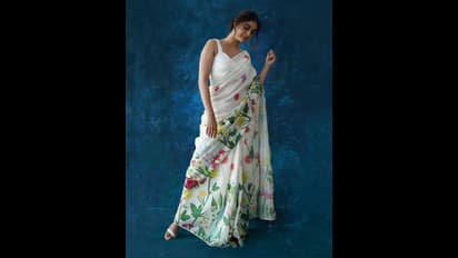 కుర్రాళ్లు 'కమాన్ కమాన్ కళావతి' అనేది ఇందుకే.. తెల్ల చీరలో కీర్తి సురేష్, లిప్స్ హాట్ నెస్ నెక్స్ట్ లెవల్  