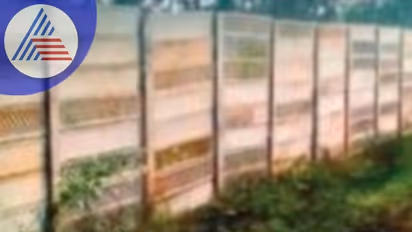 ತೆರವುಗೊಳಿಸಿದ ಒತ್ತುವರಿ ಜಾಗದಲ್ಲಿ ಮತ್ತೆ ಕಾಂಪೌಂಡ್‌ ನಿರ್ಮಿಸಿ ಸಡ್ಡು!