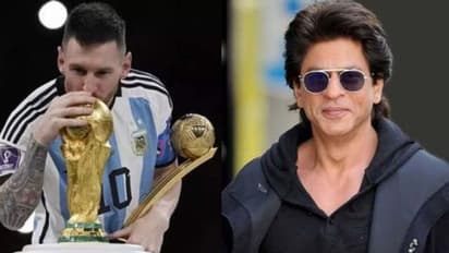 'കഴിവുകളിലും കഠിനാധ്വാനത്തിലും സ്വപ്നങ്ങളിലും വിശ്വസിക്കാൻ പ്രേരിപ്പിച്ച മെസ്സി'; ഷാരൂഖ് ഖാൻ