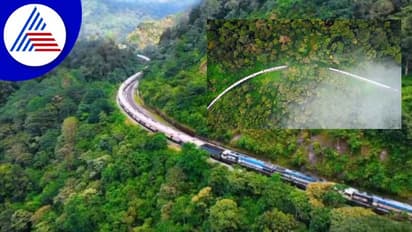 ವಾರೆ ವ್ಹಾ ಬೆಂಗಳೂರು-ಉಡುಪಿ ರೈಲುಮಾರ್ಗ ಎಷ್ಟು ಚೆಂದ, ಡ್ರೋನ್ ಸೆರೆಹಿಡಿದ ವಿಡಿಯೋ ವೈರಲ್