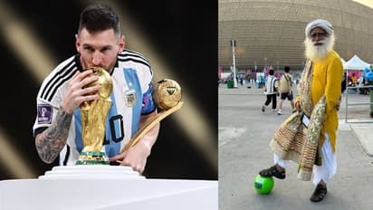 FIFA World Cup: செம ஃபைனல்.. ஜெயித்தது கால்பந்து விளையாட்டு தான்! உலக கோப்பையில் சத்குரு மண் காப்போம் பிரசாரம்