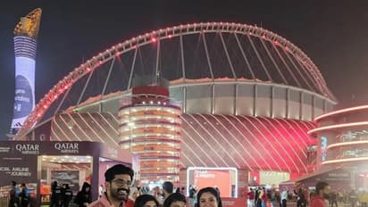 கத்தாரில் நடந்த ஃபிபா உலக கோப்பையை கண்டுகளிக்க குடும்பத்துடன் சென்ற அருண் விஜய்..! வைரலாகும் போட்டோஸ்!