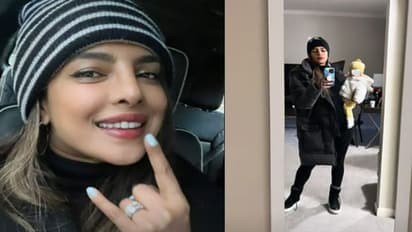 PHOTOs: प्रियंका चोपड़ा ने बेटी मालती की दिखाई क्यूट सी झलक, पति निक के साथ ठंड का ले रही मजा अदाकारा