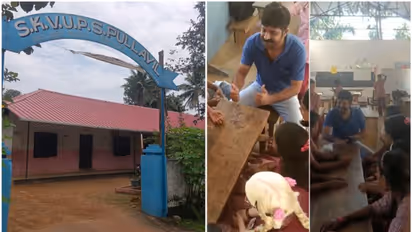 പരീക്ഷാ പേടി മാറ്റാന് കുട്ടികള്ക്കൊപ്പം പാട്ടുപാടി സ്വന്തം 'ചങ്ക് ബ്രോയും'; വൈറലായ വീഡിയോയ്ക്ക് പിന്നില്