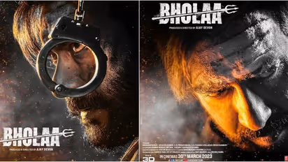 Bholaa: Ajay Devgn shares his intense first look; film is the Hindi remake of Tamil hit Kaithi