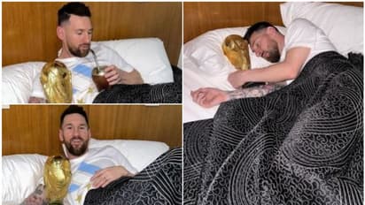 ഉണ്ണുമ്പോഴും ഉറങ്ങുമ്പോഴും എന്ന് കേട്ടിട്ടല്ലേ ഉള്ളു, ഇതാ കണ്ടോ എന്ന് മെസി! പുത്തൻ ചിത്രങ്ങൾ പുറത്ത്