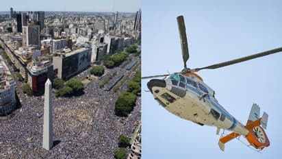 ബ്യൂണസ് അയേഴ്സില്‍ തടിച്ചുകൂടി 40 ലക്ഷം പേര്‍! ടീം ബസ് വഴിതിരിച്ചുവിട്ടു, ഒടുവില്‍ രക്ഷക്കെത്തി ഹെലികോപ്റ്റര്‍