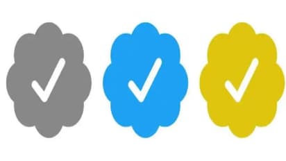 ಟ್ವೀಟರ್‌ನಿಂದ ಈಗ 3 ಬಣ್ಣಗಳ ಟಿಕ್‌: ಗೋಲ್ಡನ್‌, ಗ್ರೇ, ಬ್ಲೂ