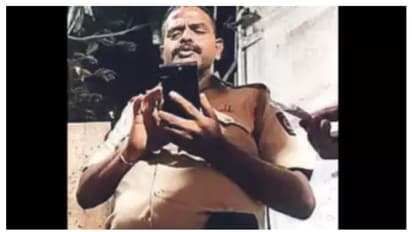 ഓട്ടോ ഡ്രൈവറിൽ നിന്ന് 200 രൂപ കൈക്കൂലി; വിരമിക്കാൻ ആറുമാസം ശേഷിക്കെ പൊലീസുകാരന് സസ്പെൻഷൻ -വീഡിയോ