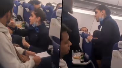 'I am not your servant...' IndiGo air hostess, passenger fight mid-air in viral video; netizens react