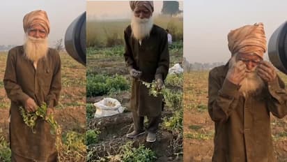 ರೈತನ ಗತ್ತು ದೇಶಕ್ಕೆ ಗೊತ್ತು... ಮೀಸೆ ತಿರುವಿ ಪೋಸ್ ಕೊಟ್ಟ ಅನ್ನದಾತ