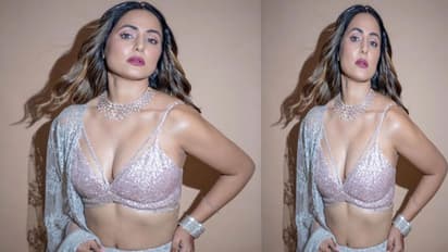 7 PHOTOS:हिना खान ने डीप नेक ब्लाउज में फ्लॉन्ट किया क्लीवेज, तो भड़के नेटिजन्स, धर्म को लेकर करने लगे कमेंट