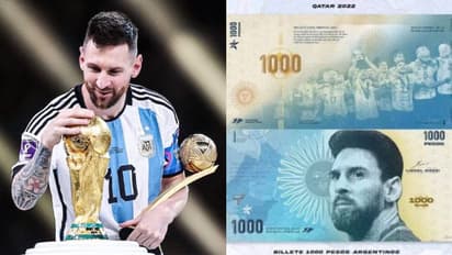 ലോകകപ്പ് നേട്ടം; അര്‍ജന്‍റീനയുടെ കറന്‍സിയില്‍ മെസി ഇടം പിടിച്ചേക്കുമെന്ന് റിപ്പോര്‍ട്ട്