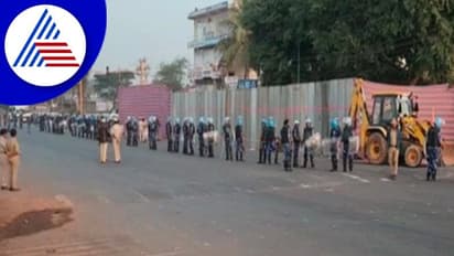 Dharwad News 30 ಗಂಟೆ ಕಾರ್ಯಾಚರಣೆ- ದರ್ಗಾ ತೆರವು ಪೂರ್ಣ