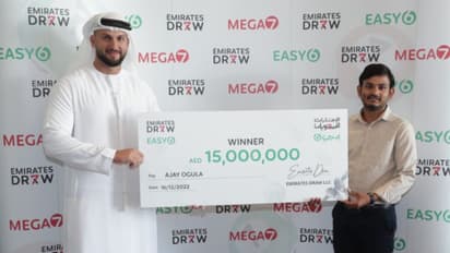 15 ദിര്‍ഹം മുടക്കിയുള്ള ആദ്യ ശ്രമത്തില്‍ തന്നെ ഒന്നര കോടി ദിര്‍ഹം സ്വന്തമാക്കി പ്രവാസി ഇന്ത്യക്കാരന്‍