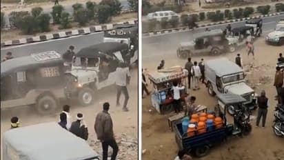 राजस्थान में गैंगवार का लाइव वीडियो आया सामने, देखिए कैसे जानवरों की तरह बरसाए-लाठी डंडे