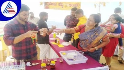 ಕೊಡಗಿನ ಪ್ರಕೃತಿಯಲ್ಲಿ ಜೇನು ಸವಿದ ಪ್ರವಾಸಿಗರು